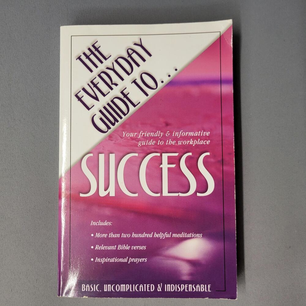 The Everyday Guide to Success Pamela McQuade Christian Devotional Paperback